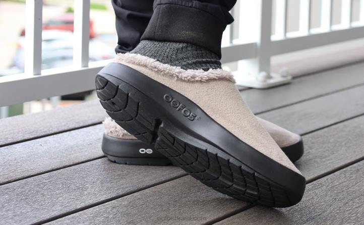 Pardo OOFOS mule masculina oocoozie 62V2162