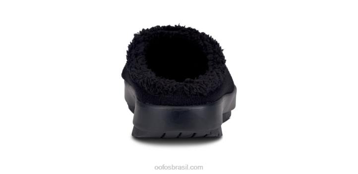 preto OOFOS mule masculina oocoozie 62V2161