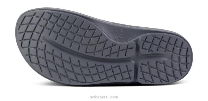 ardósia OOFOS sandália masculina ooahh slide limitada 62V2115