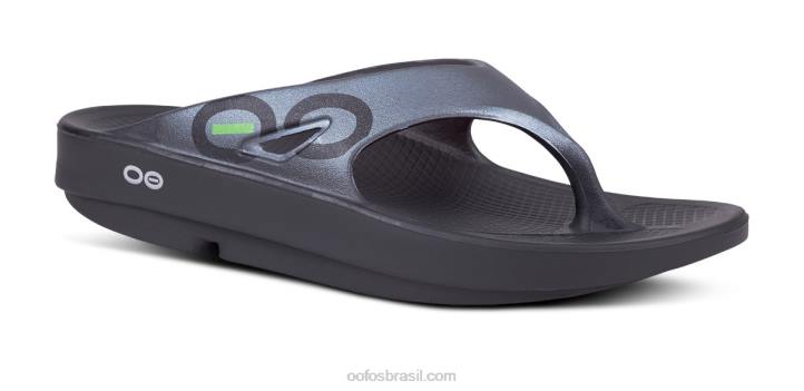 grafite OOFOS sandália esportiva ooriginal masculina 62V2131