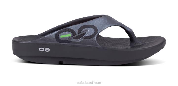 grafite OOFOS sandália esportiva ooriginal masculina 62V2131