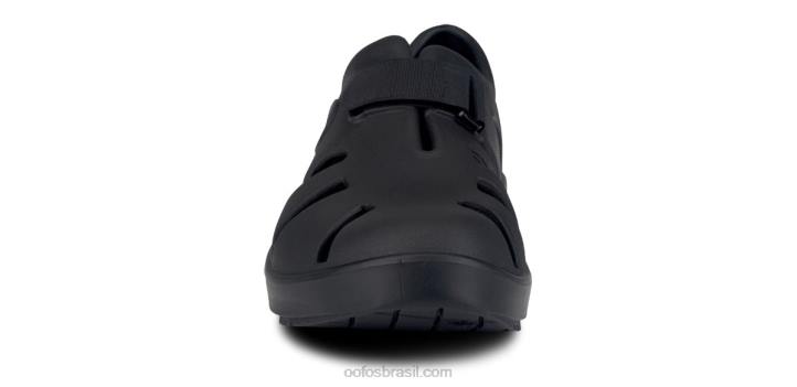 preto OOFOS sandália masculina oocandoo 62V2141