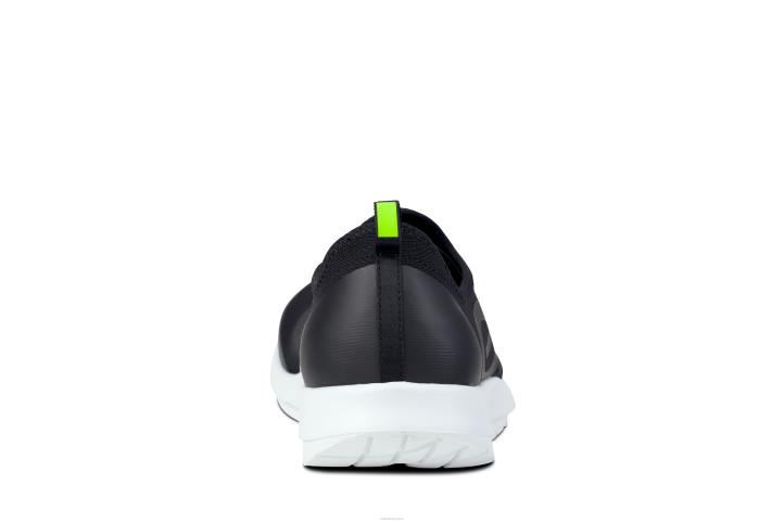 Branco preto OOFOS sapato baixo esportivo oomg masculino 62V2147