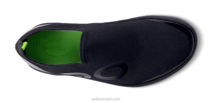 preto OOFOS sapato baixo masculino oomg eezee 62V2156