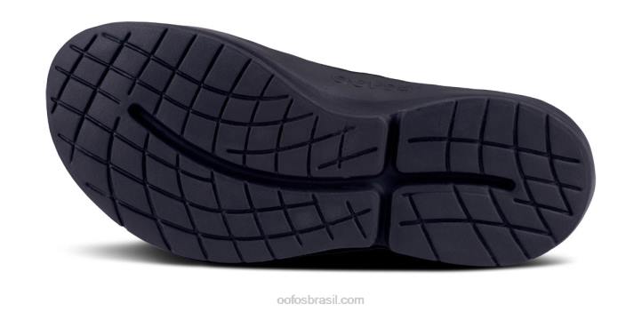 preto OOFOS sapato baixo masculino oomg eezee 62V2156