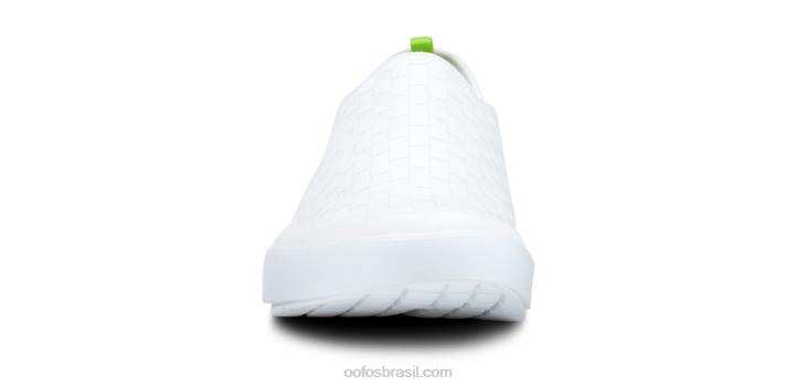 verificador branco OOFOS sapato baixo masculino oomg eezee 62V2155