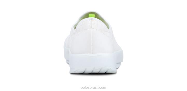 verificador branco OOFOS sapato baixo masculino oomg eezee 62V2155