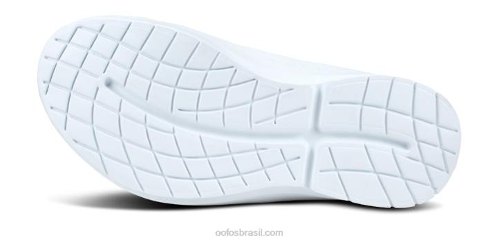 verificador branco OOFOS sapato baixo masculino oomg eezee 62V2155