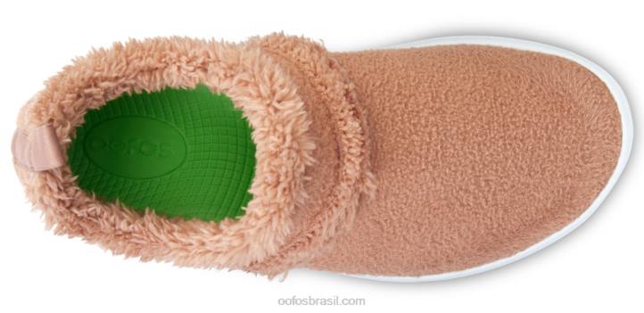 castanha OOFOS sapato baixo oocoozie feminino 62V2108