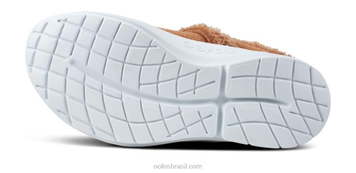 castanha OOFOS sapato mule oocoozie feminino 62V2102