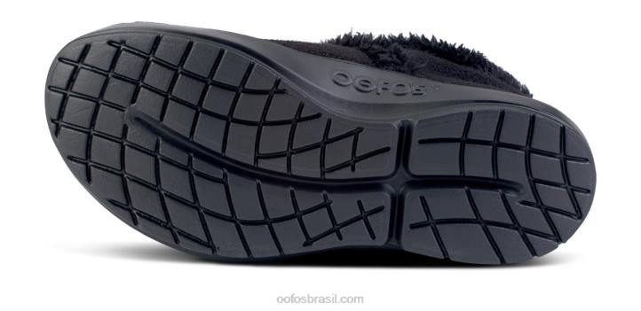 preto OOFOS sapato baixo oocoozie feminino 62V2103