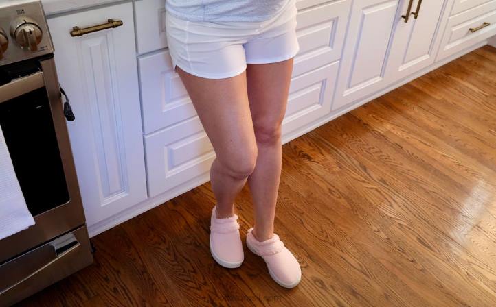 rosa OOFOS sapato mule oocoozie feminino 62V2107