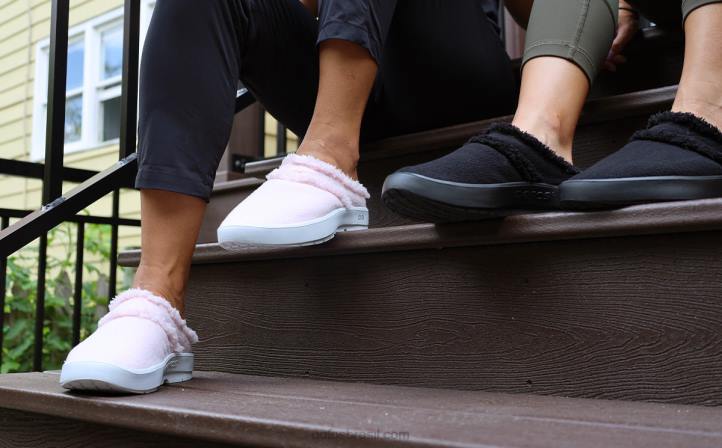 rosa OOFOS sapato mule oocoozie feminino 62V2107