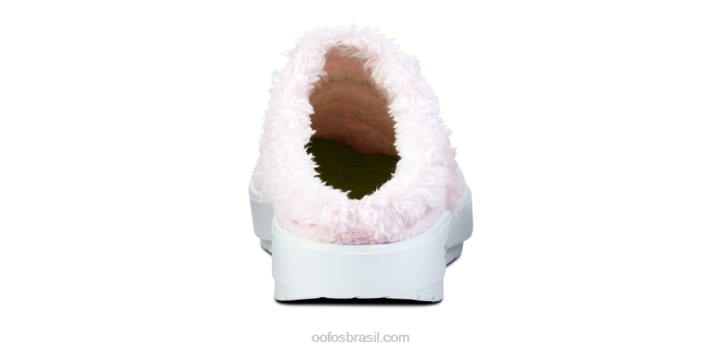 rosa OOFOS sapato mule oocoozie feminino 62V2107