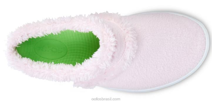 rosa OOFOS sapato mule oocoozie feminino 62V2107