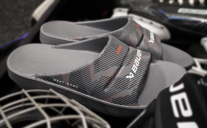 ardósia OOFOS sandália feminina ooahh slide limitada 62V210