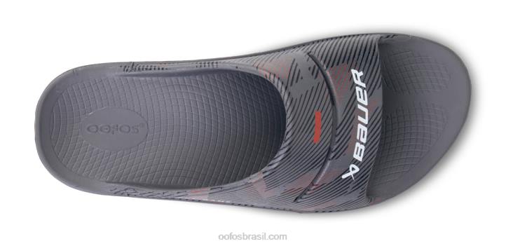 ardósia OOFOS sandália feminina ooahh slide limitada 62V210