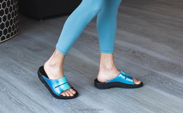 atlântida OOFOS sandália feminina ooahh luxe slide 62V242