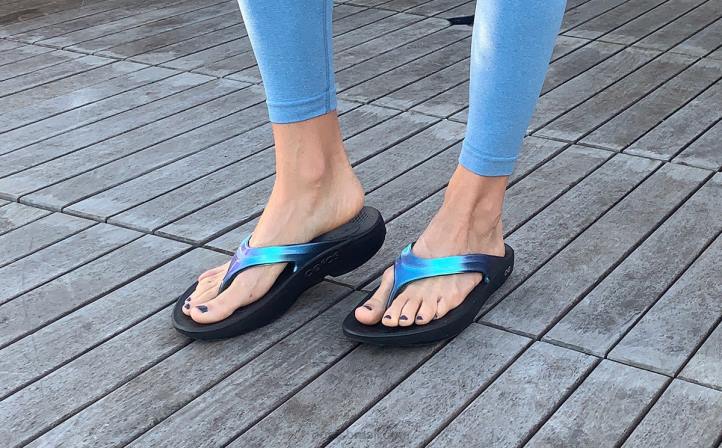 atlântida OOFOS sandália feminina oolala luxe 62V234