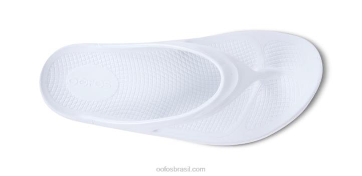 branco OOFOS sandália oolala feminina 62V243