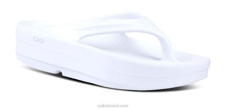 branco OOFOS sandália oomega oolala feminina 62V267