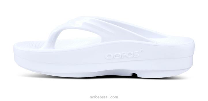 branco OOFOS sandália oomega oolala feminina 62V267