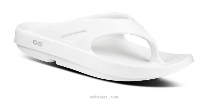 branco OOFOS sandália ooriginal feminina 62V264
