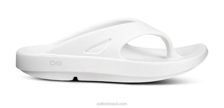 branco OOFOS sandália ooriginal feminina 62V264
