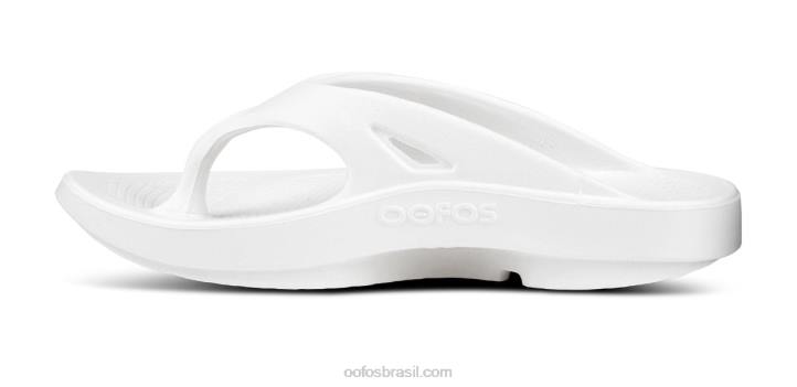 branco OOFOS sandália ooriginal feminina 62V264