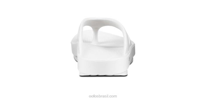 branco OOFOS sandália ooriginal feminina 62V264