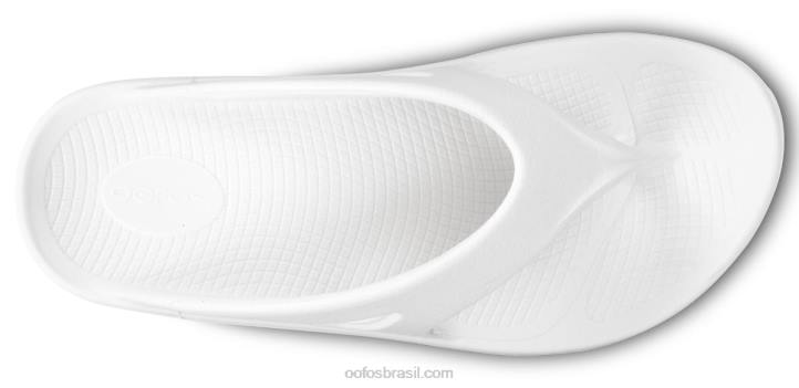 branco OOFOS sandália ooriginal feminina 62V264