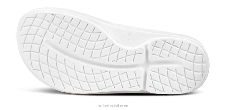 branco OOFOS sandália ooriginal feminina 62V264