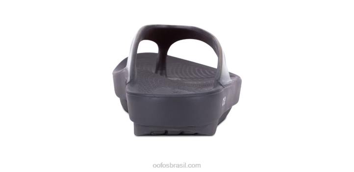 café com leite OOFOS sandália feminina oolala luxe 62V231