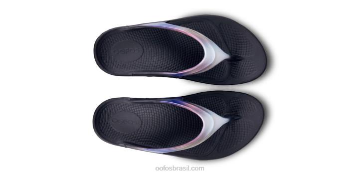 calipso OOFOS sandália feminina oolala luxe 62V232