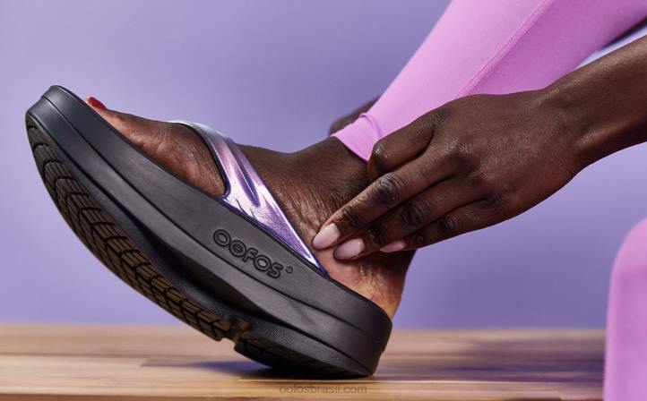 calipso OOFOS sandália feminina oomega oolala luxe 62V28