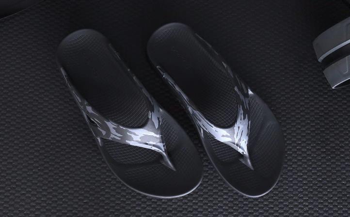 camuflagem preta OOFOS sandália esportiva ooriginal feminina 62V258