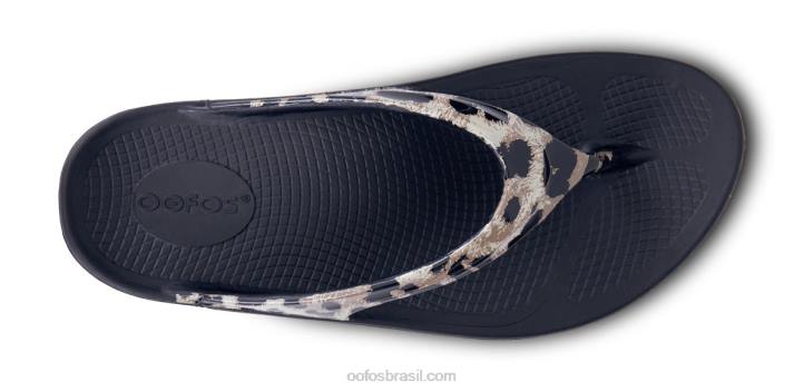 guepardo OOFOS sandália feminina oolala limitada 62V251