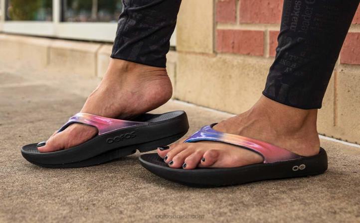 horizonte OOFOS sandália feminina oolala luxe 62V255