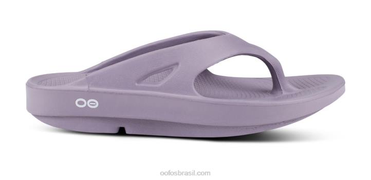 lilás OOFOS sandália ooriginal feminina 62V266