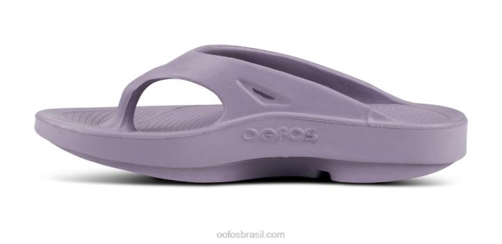 lilás OOFOS sandália ooriginal feminina 62V266