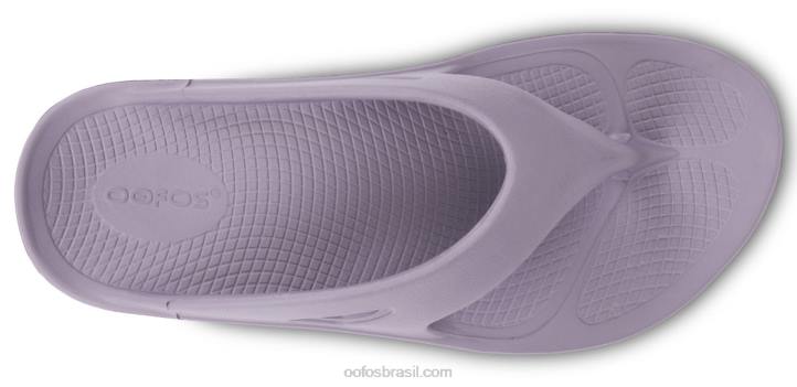 lilás OOFOS sandália ooriginal feminina 62V266
