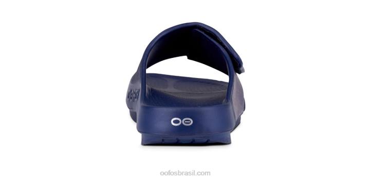 marinha OOFOS sandália feminina ooahh esporte flex 62V257