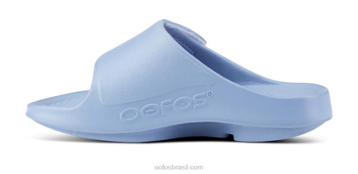 netuno azul OOFOS sandália feminina ooahh esporte flex 62V215