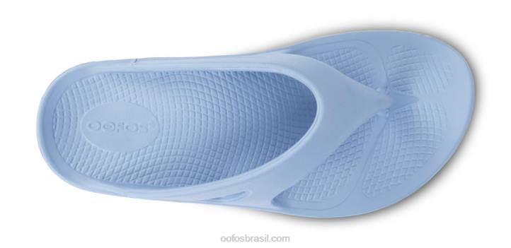netuno azul OOFOS sandália ooriginal feminina 62V24