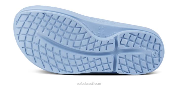 netuno azul OOFOS sandália ooriginal feminina 62V24
