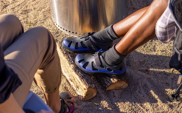 real OOFOS sandália oocandoo feminina 62V261