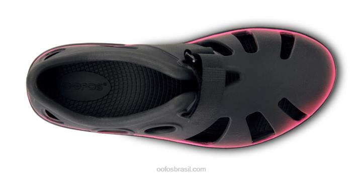 rosa OOFOS sandália oocandoo feminina 62V256