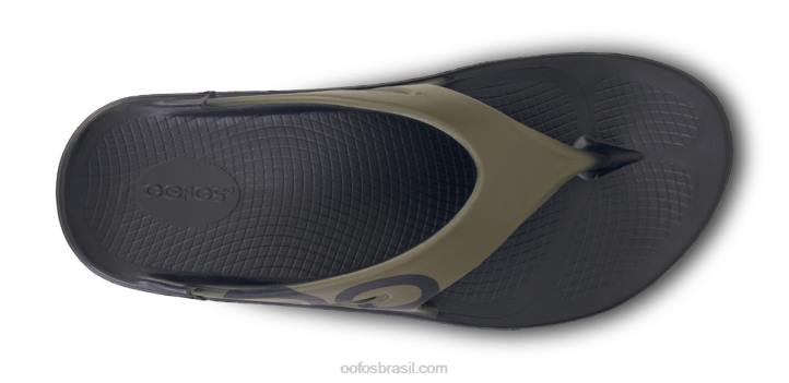 verde tático OOFOS sandália esportiva ooriginal feminina 62V22