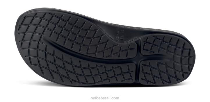 verde tático OOFOS sandália feminina ooahh esporte slide 62V23