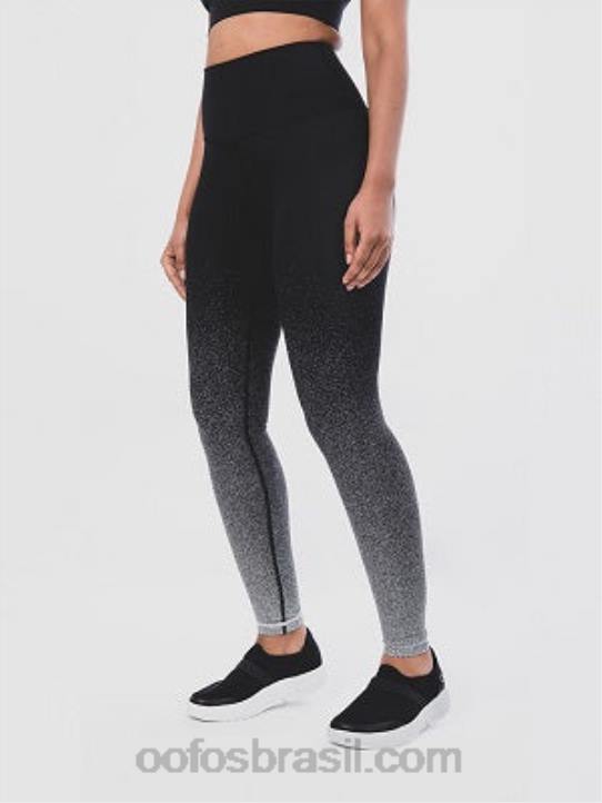 Branco preto OOFOS sapato baixo feminino oomg 62V278